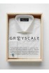 Greyscale Premium Shirt Set with Natural Stone Cufflinks